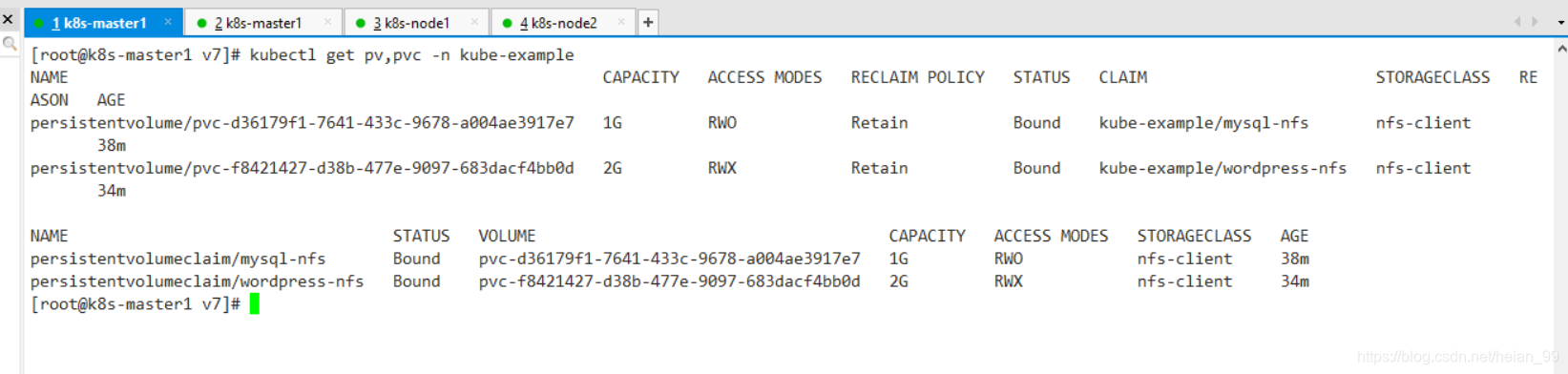 WordPress persistence test result