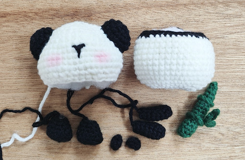 panda head