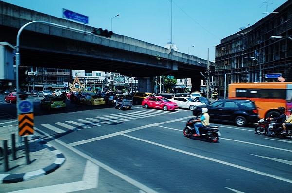 An ordinary street in Thailand