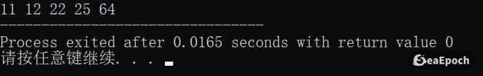 Code test result
