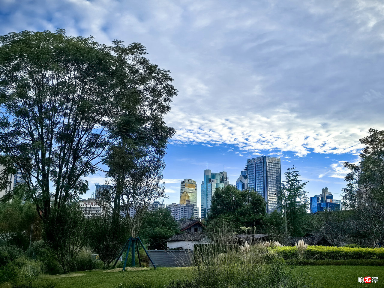 A calm view along the morning commute