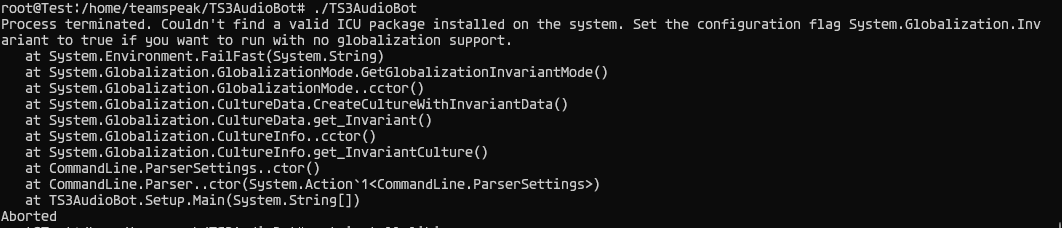 ICU error