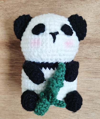 panda tail and details